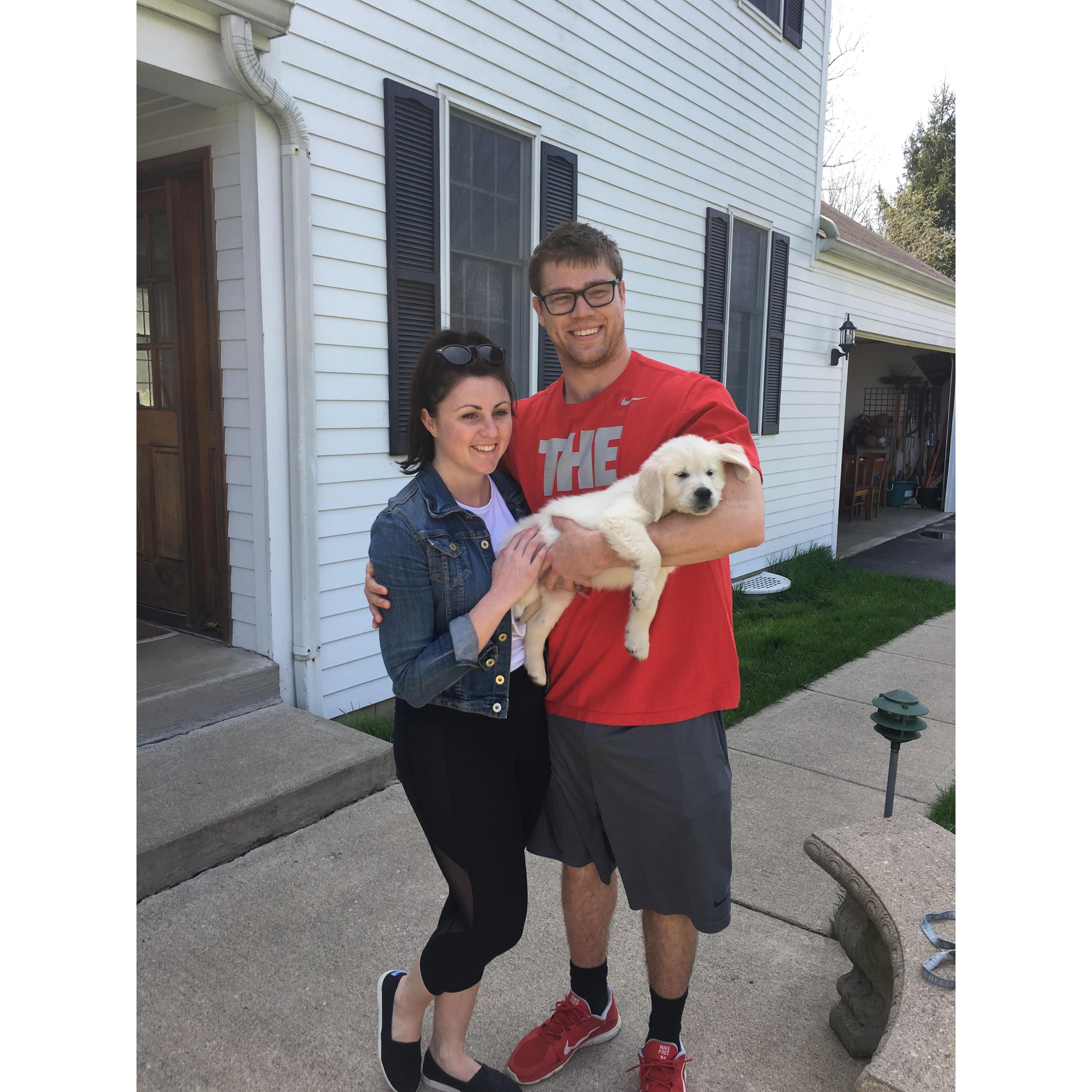 The day Madison brought Wilbur home and Patty's first visit to Cincinnati