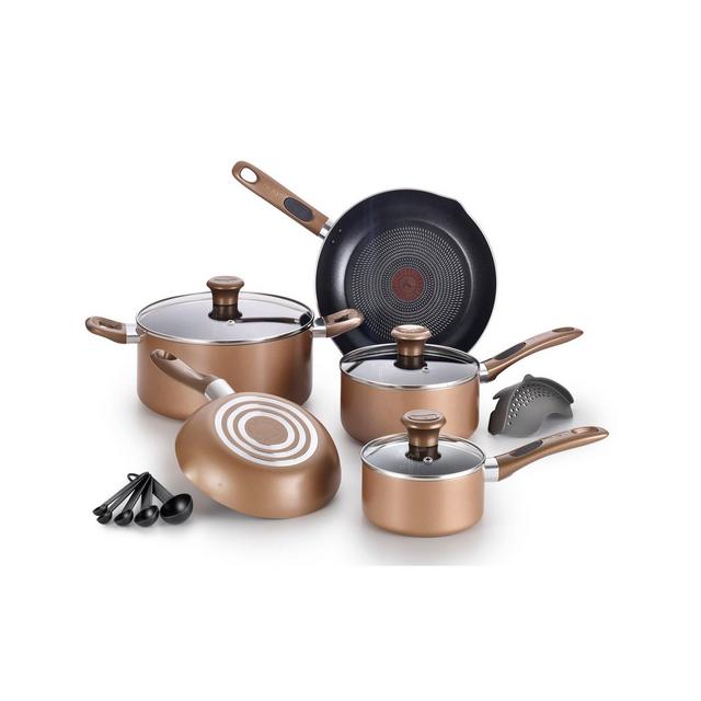 T-fal Excite Nonstick 14-Pc. Cookware set