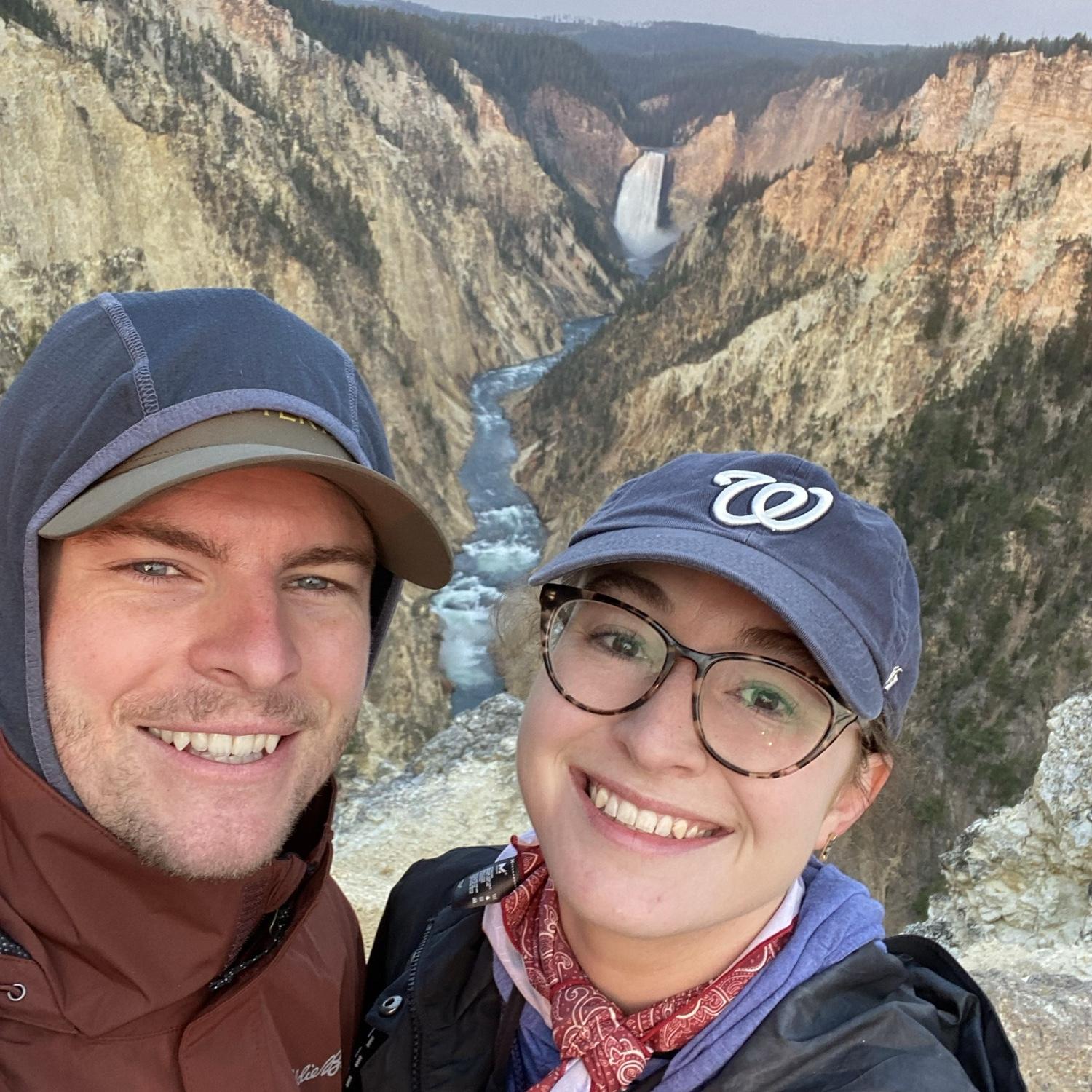 Painters Canyon in Yellowstone