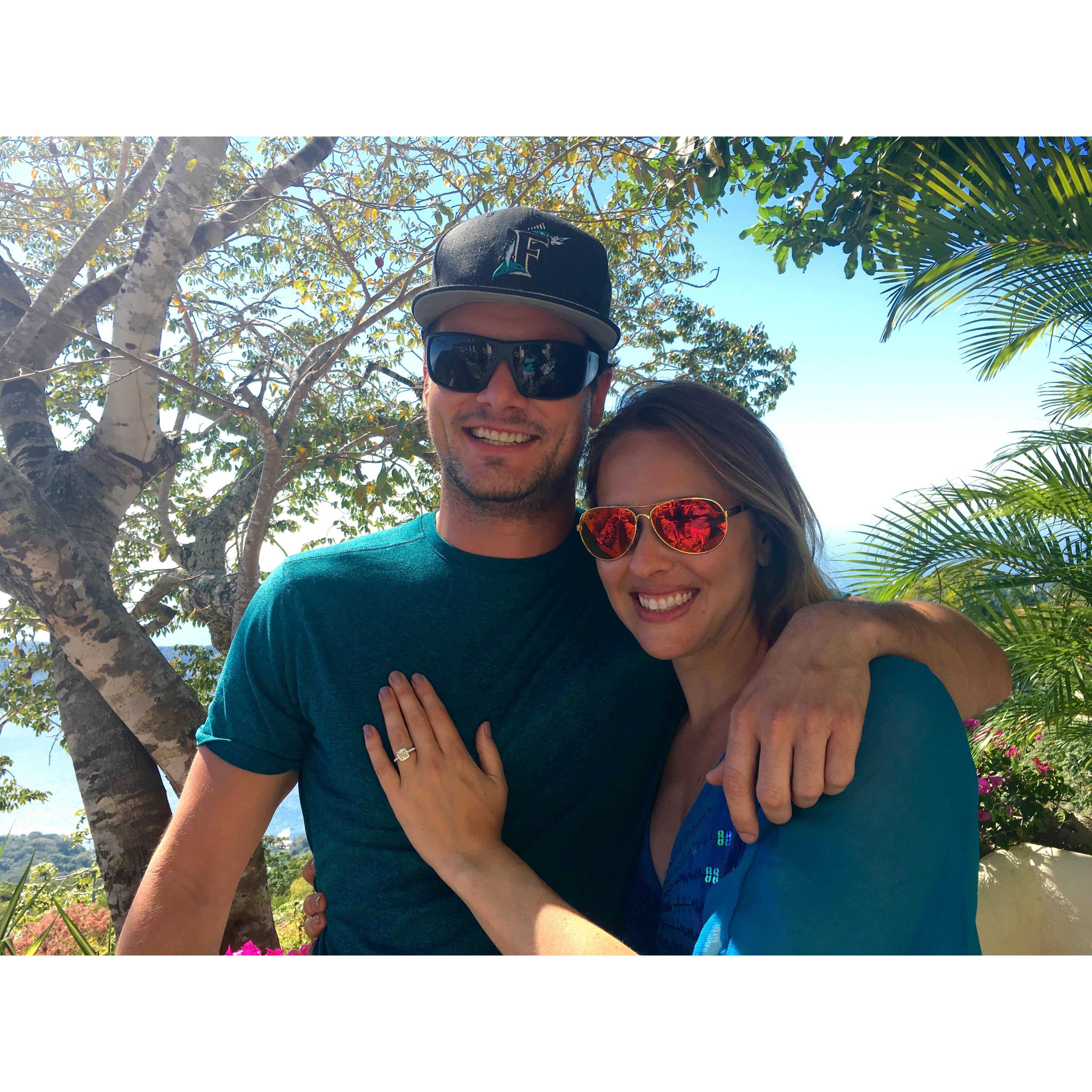Getting engaged in Acapulco