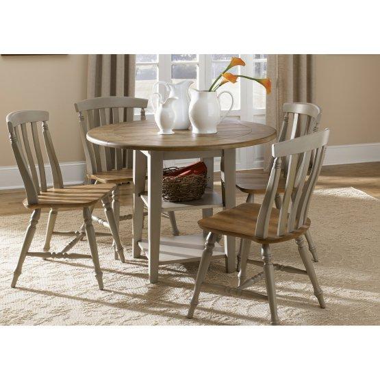 Liberty Furniture Paxton Drop Leaf Leg Table