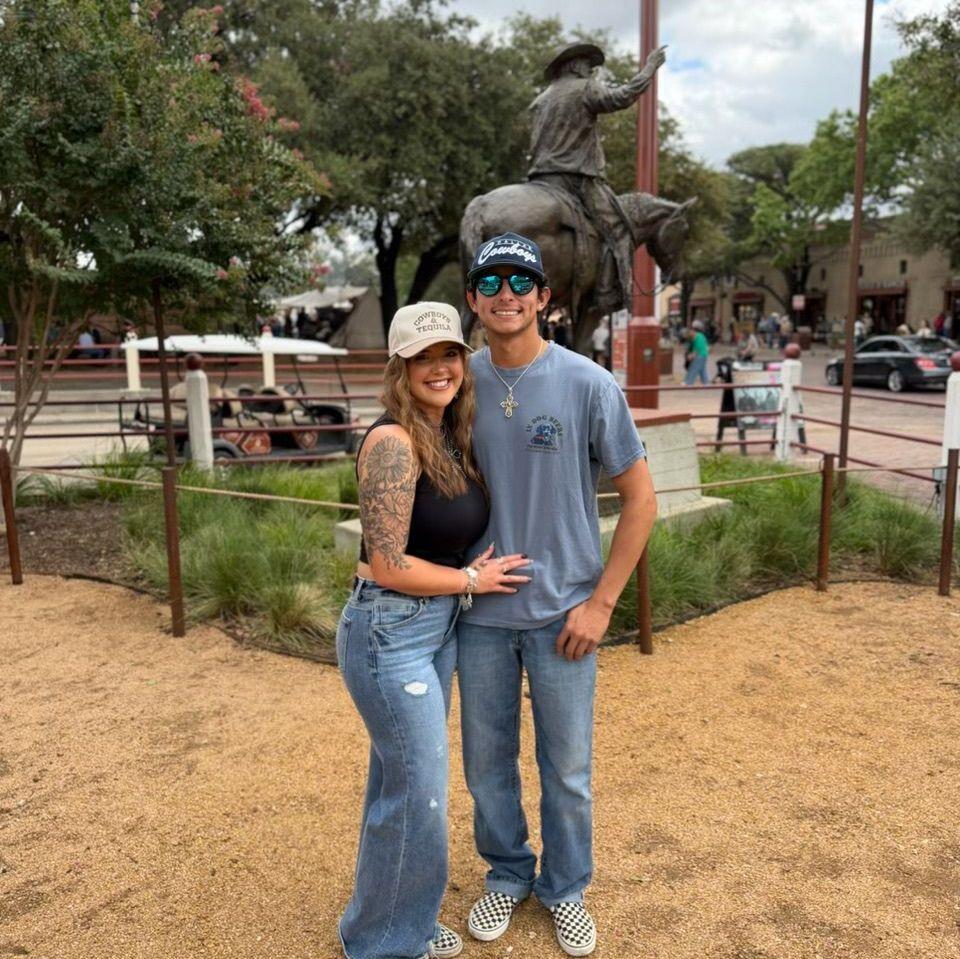 Spontaneous trip to Fort Worth for Fright Fest and the Stockyards. Ty got his first Grizzly cowboy hat here and if you know him, it's a big deal.
