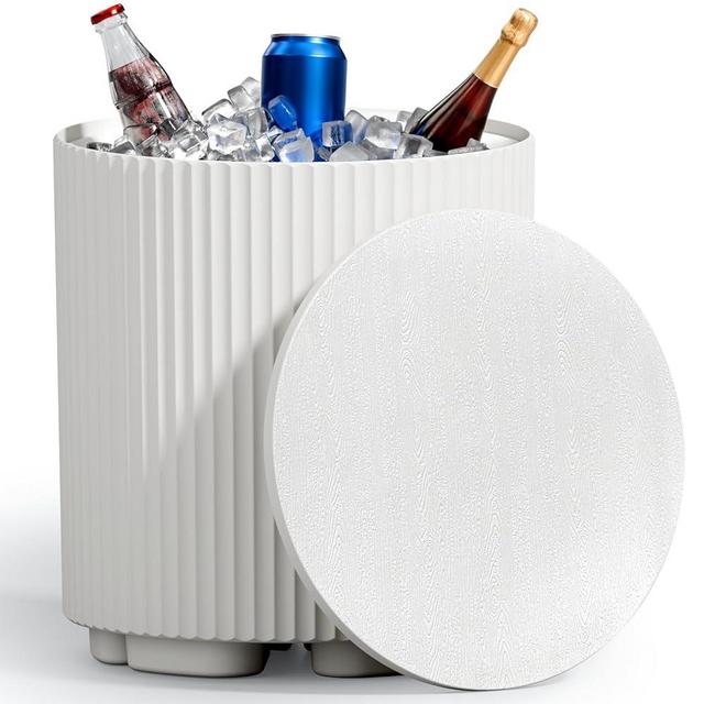 Outdoor Cooler Side Table