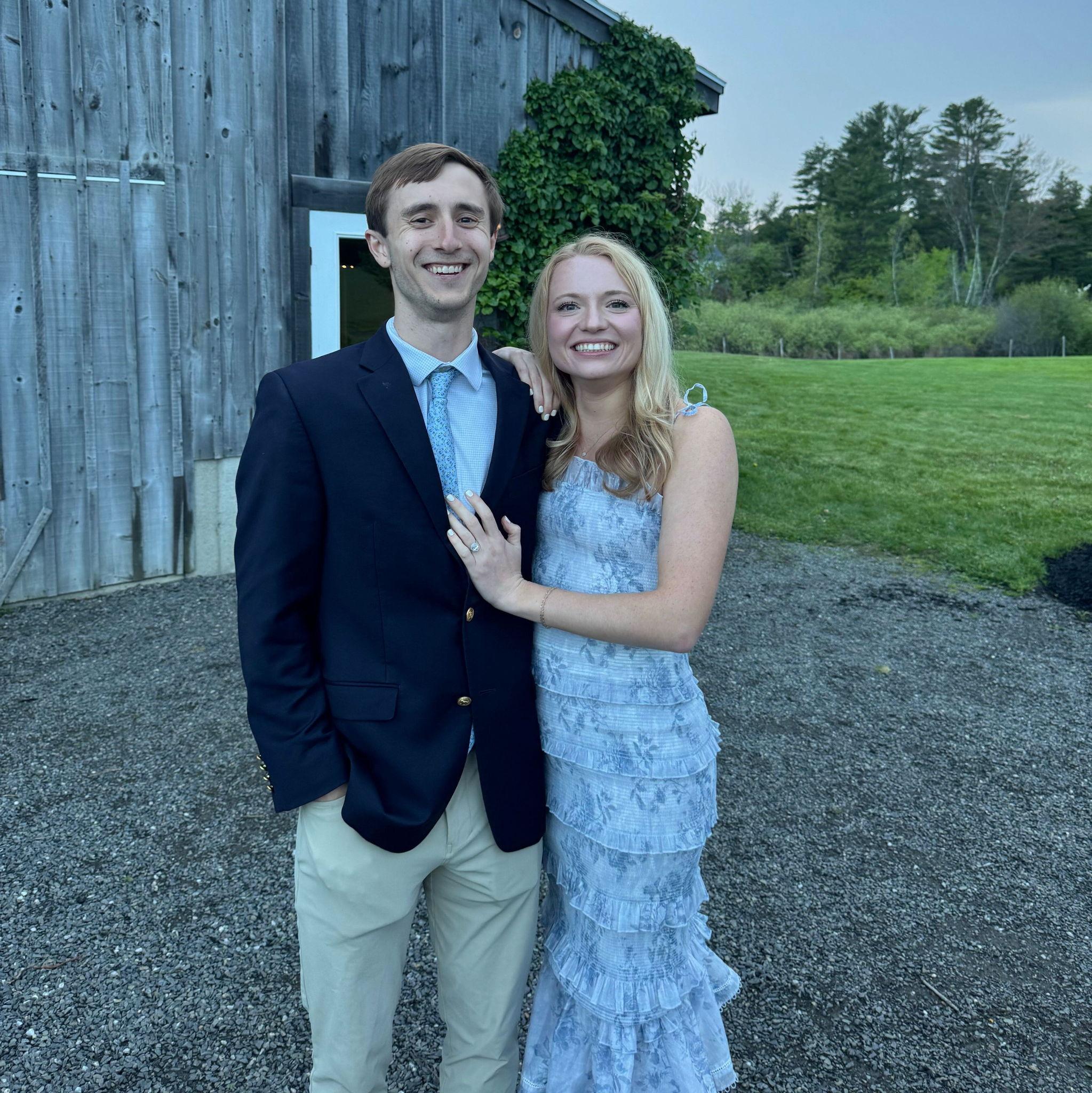 May 24, 2025. Our first wedding as fiances!