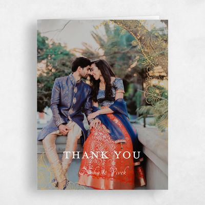Dijon, Yellow Wedding Thank You - Sambac Photo