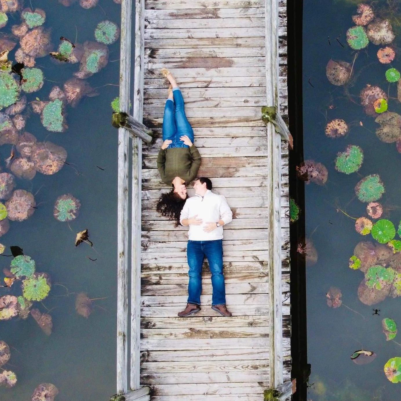 A fun drone photo by Haley Yarnell