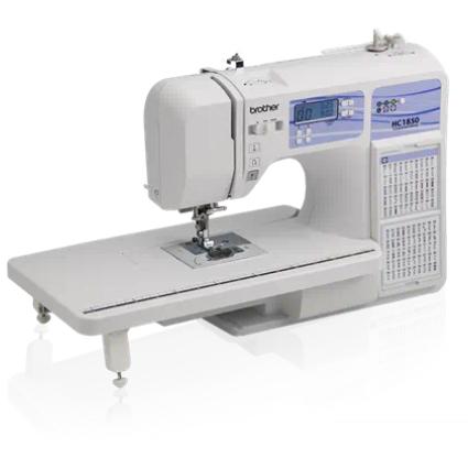 Brother HC1850 | 130-Stitch Computerized Sewing Machine with Wide Table