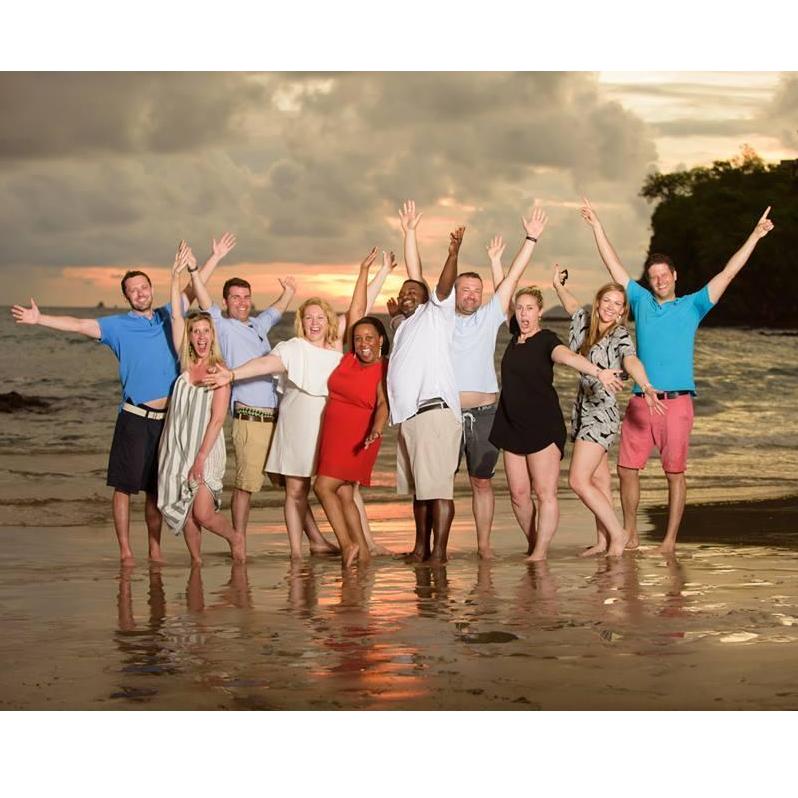 Fun celebrating Tiff's bday with friends in Costa Rica!
