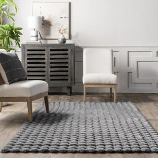 Jeni Rabbit Washable Area Rug