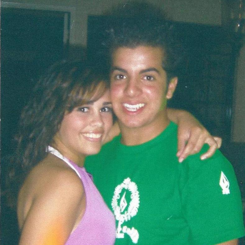 Natalie's favorite picture of us from back in the day