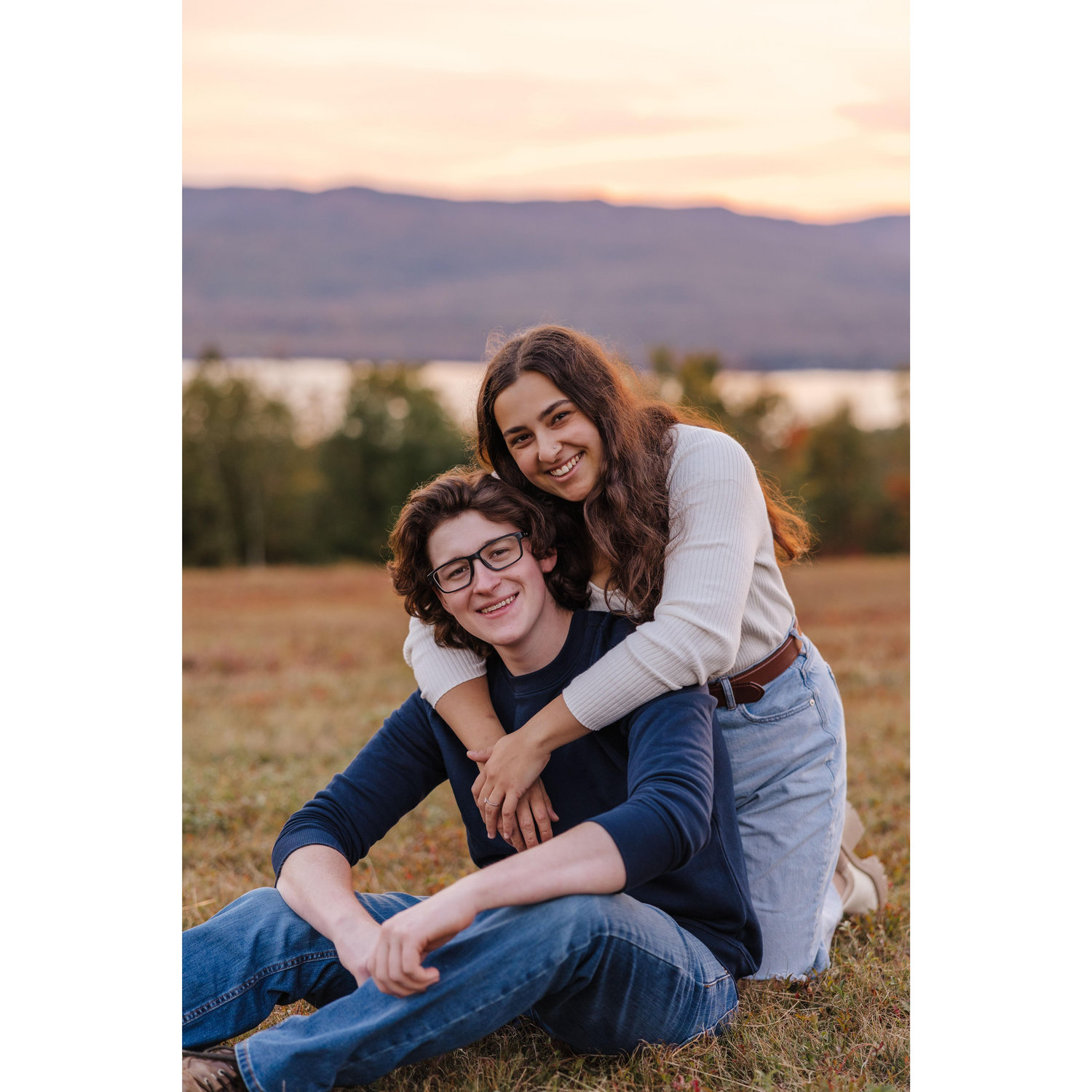 The day of our engagement during our trip to Maine! This engagement session: Jenna Gilmore Photography