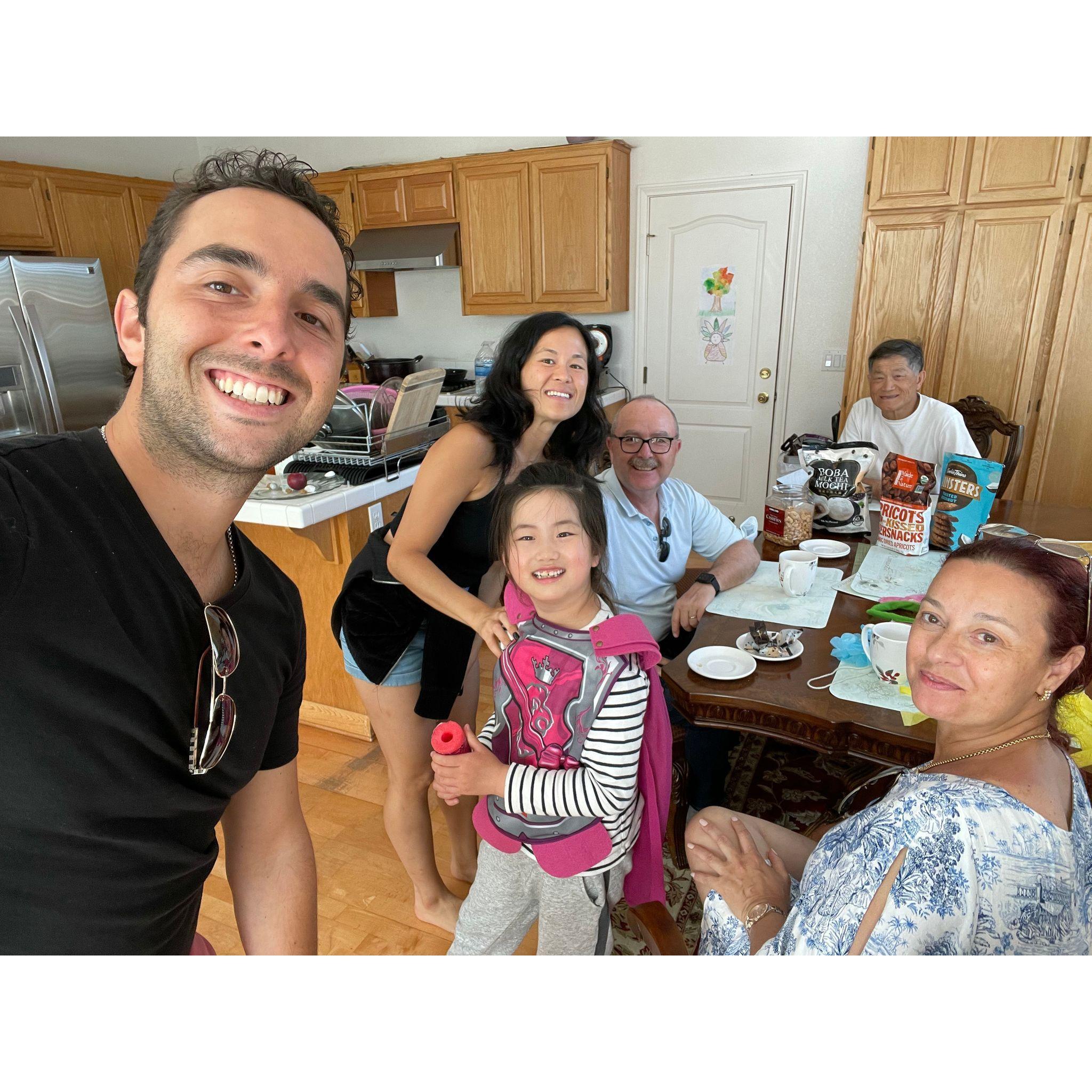 Aziz's parents meeting Helen's sister Alivia for the first time!