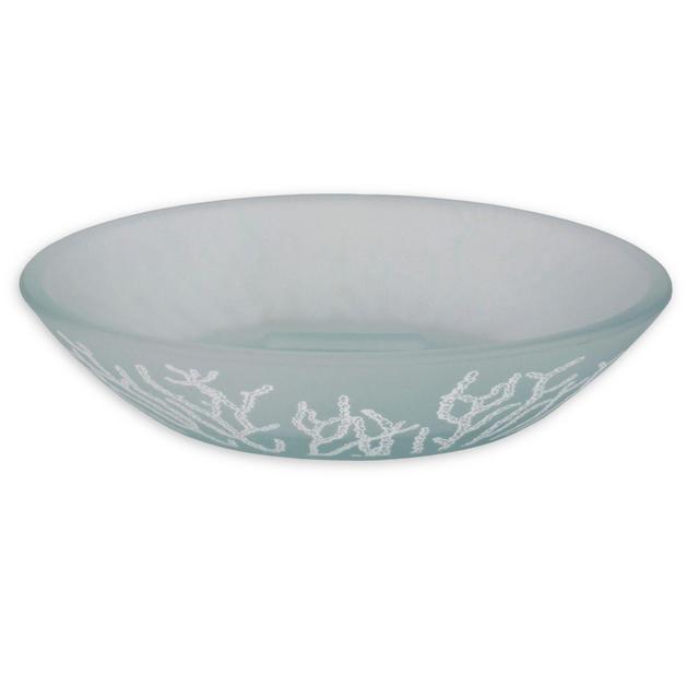 Saturday Knight Coral Reef Soap Dish in Blue