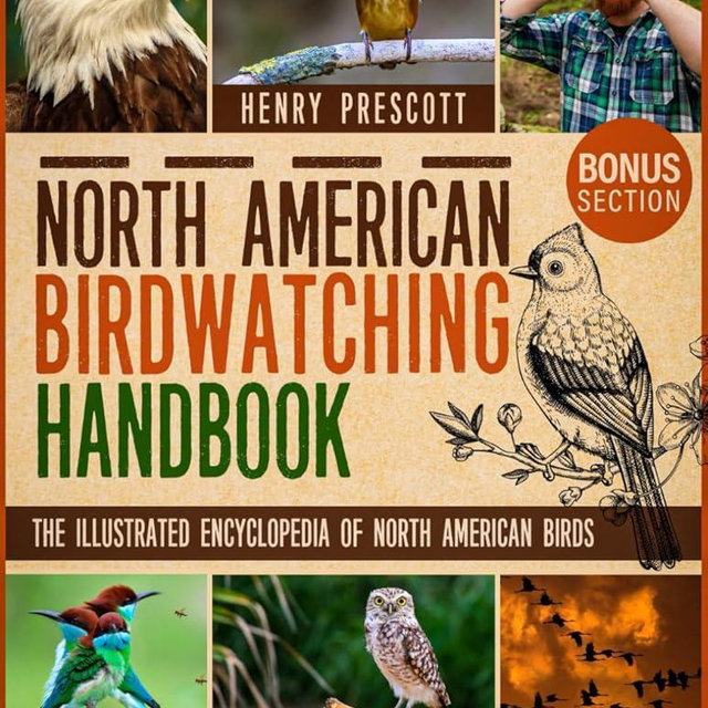 North American Birdwatching Handbook: The Illustrated Encyclopedia of North American Birds | Identify and Understand Species with Stunning Photos, Behavior Insights & Conservation Tips