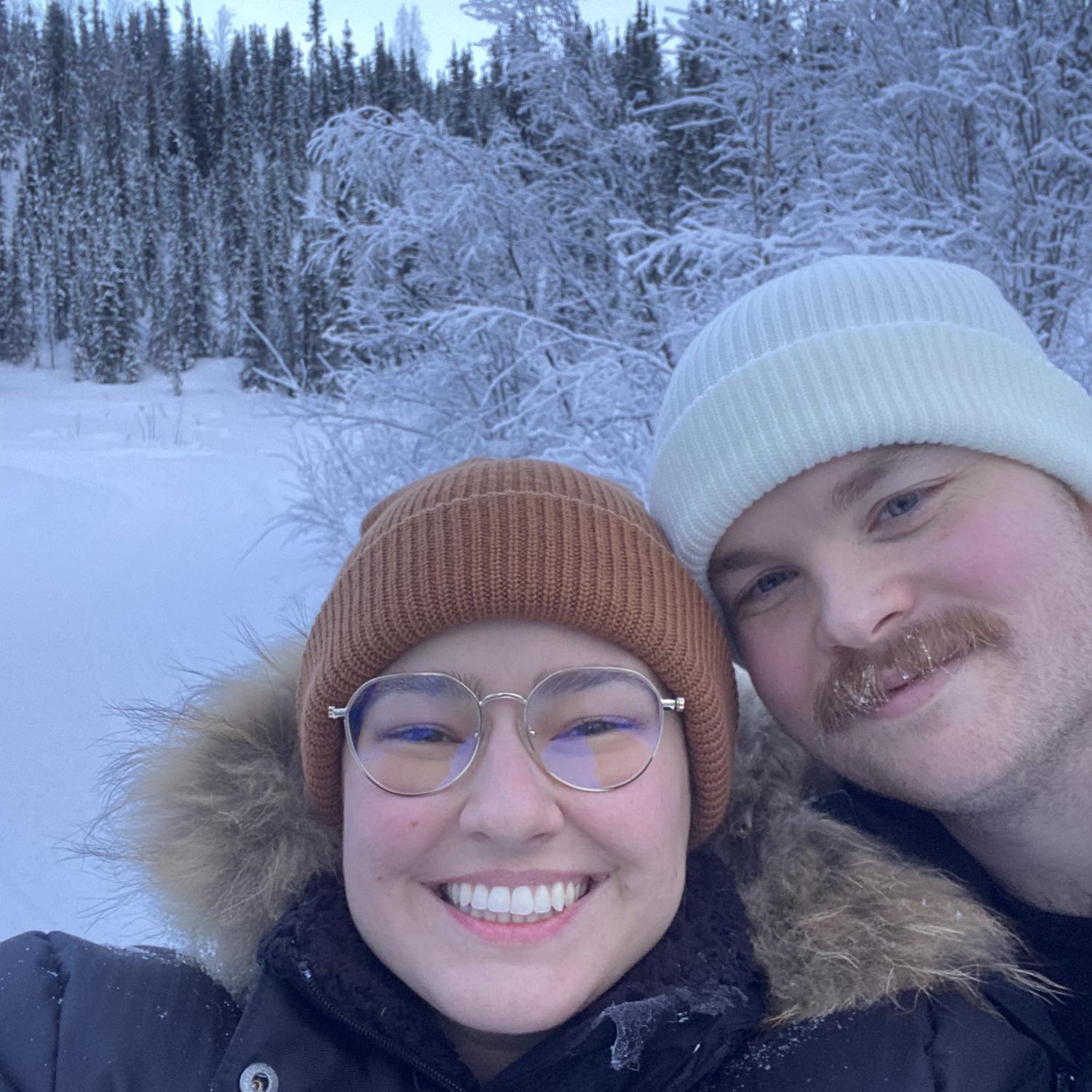 First day at the Chena Hot Springs Resort in Alaska.