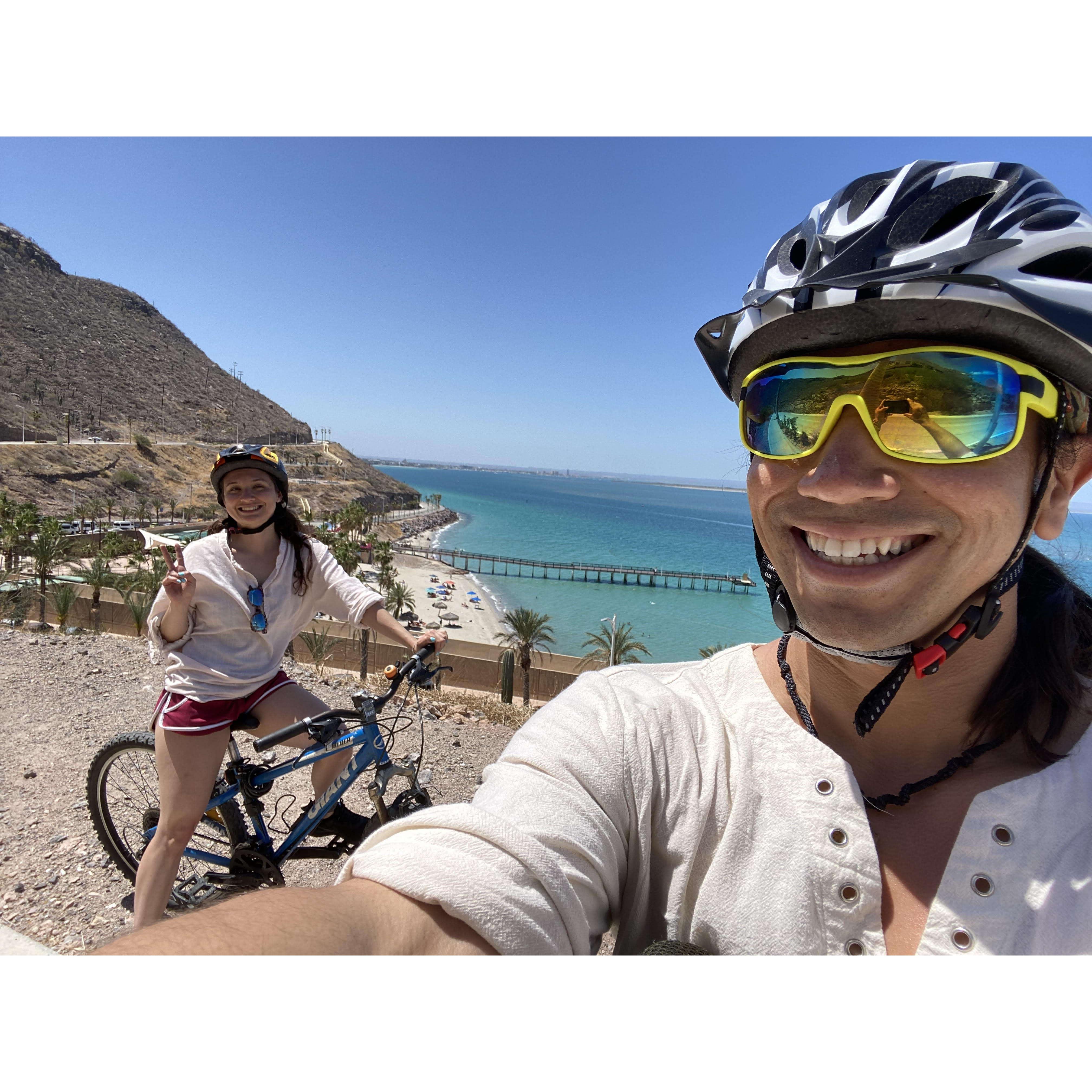 Our first international trip, La Paz Mexico