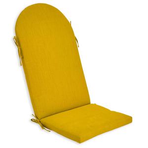 Forsyth Outdoor Adirondack Cushion in Lemon
