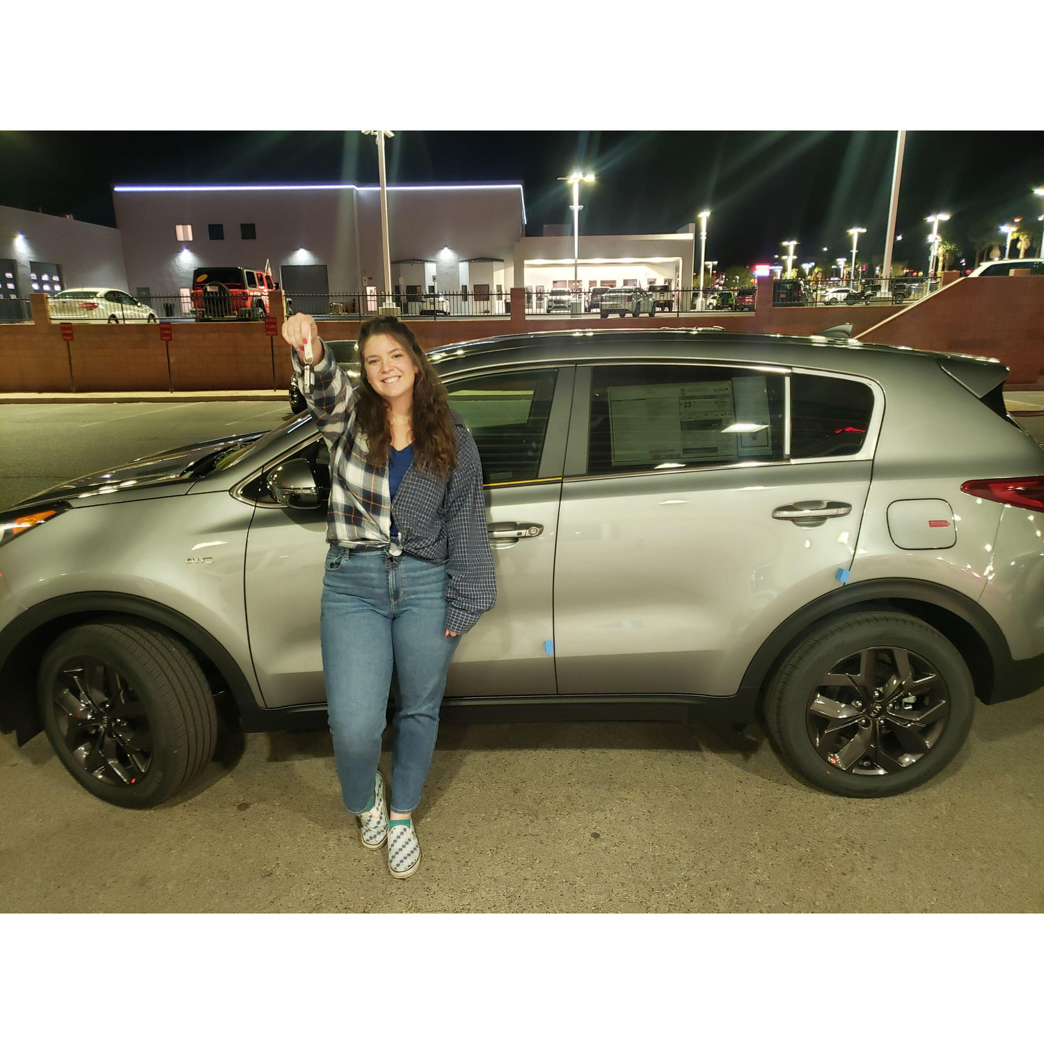 Ginger buying her first car!