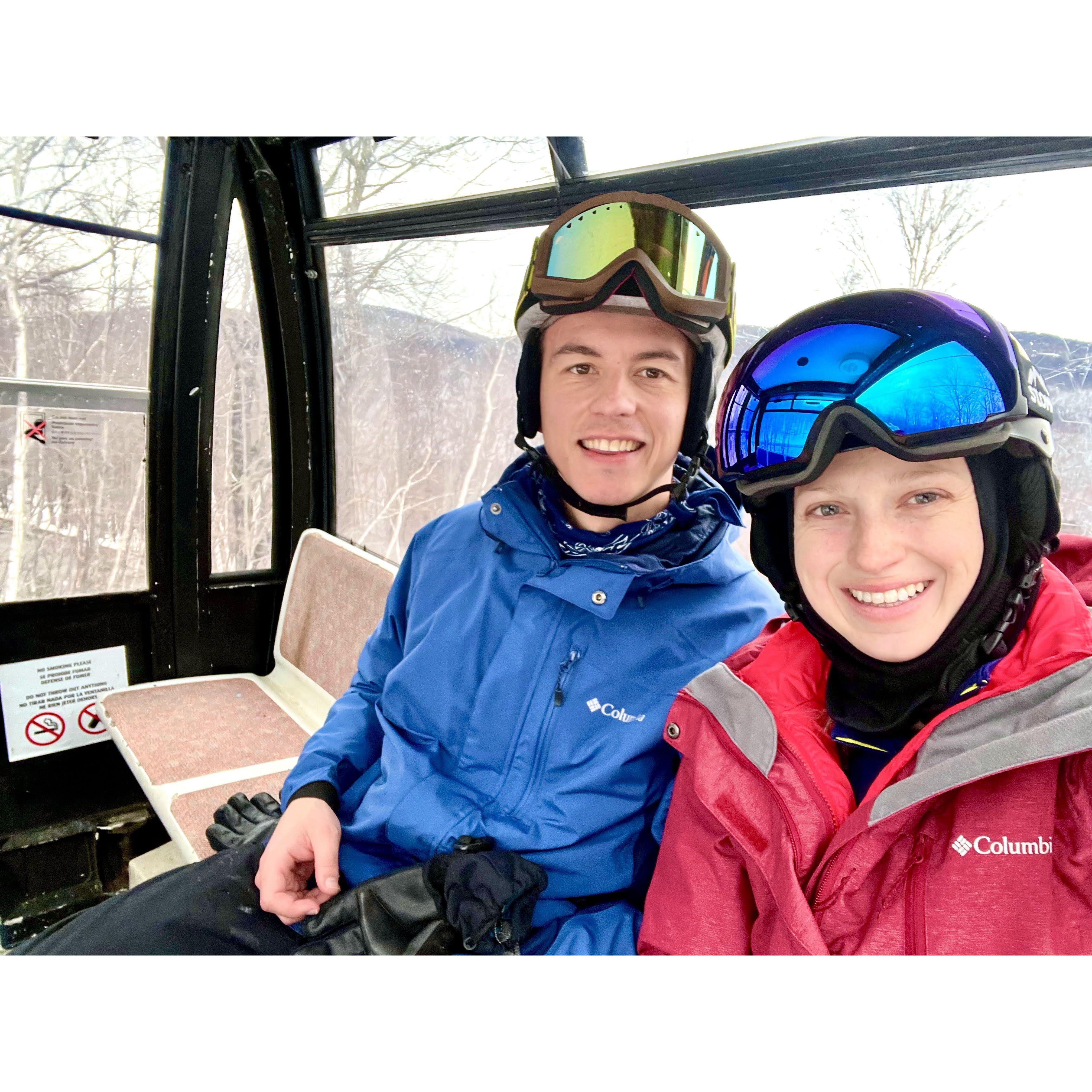 Skiing in Killington, Vermont 2023