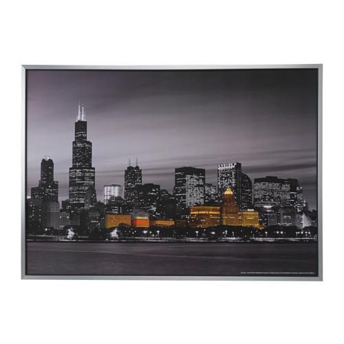 KLAMBY Picture, Chicago, 55x39 ¼ "
