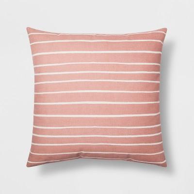 Pink Stripe Throw Pillow - Room Essentials™