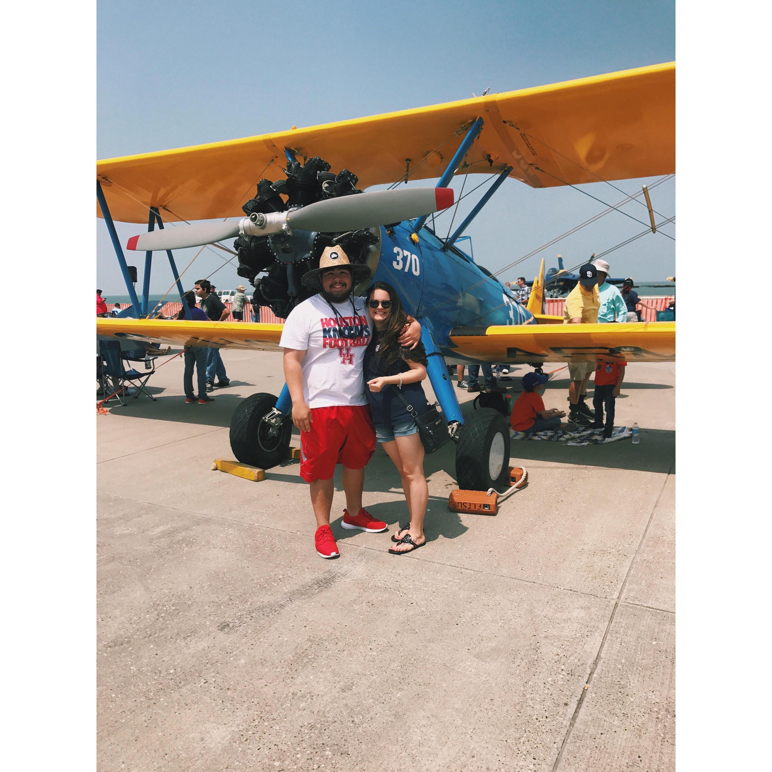 Flight show at the naval base in Corpus Christi 
04/02/2017