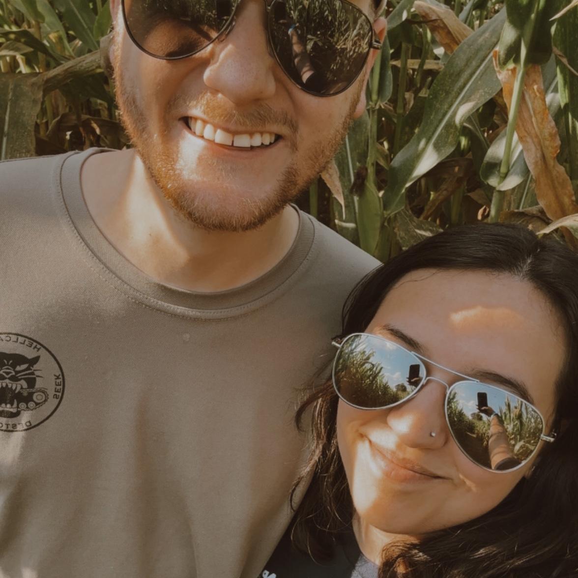 Moments Before We Got Lost in a Corn Maze🌽