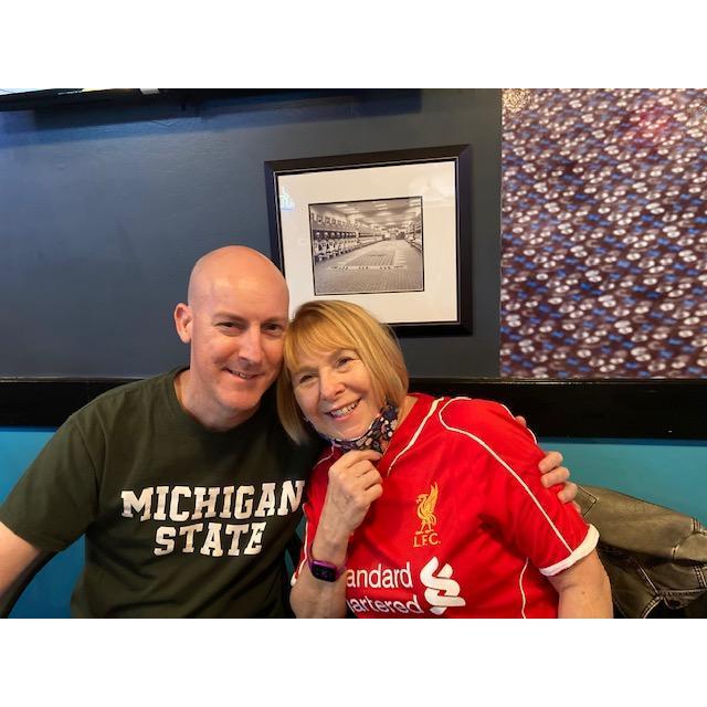 Jason and his Mom, Sue Craven.