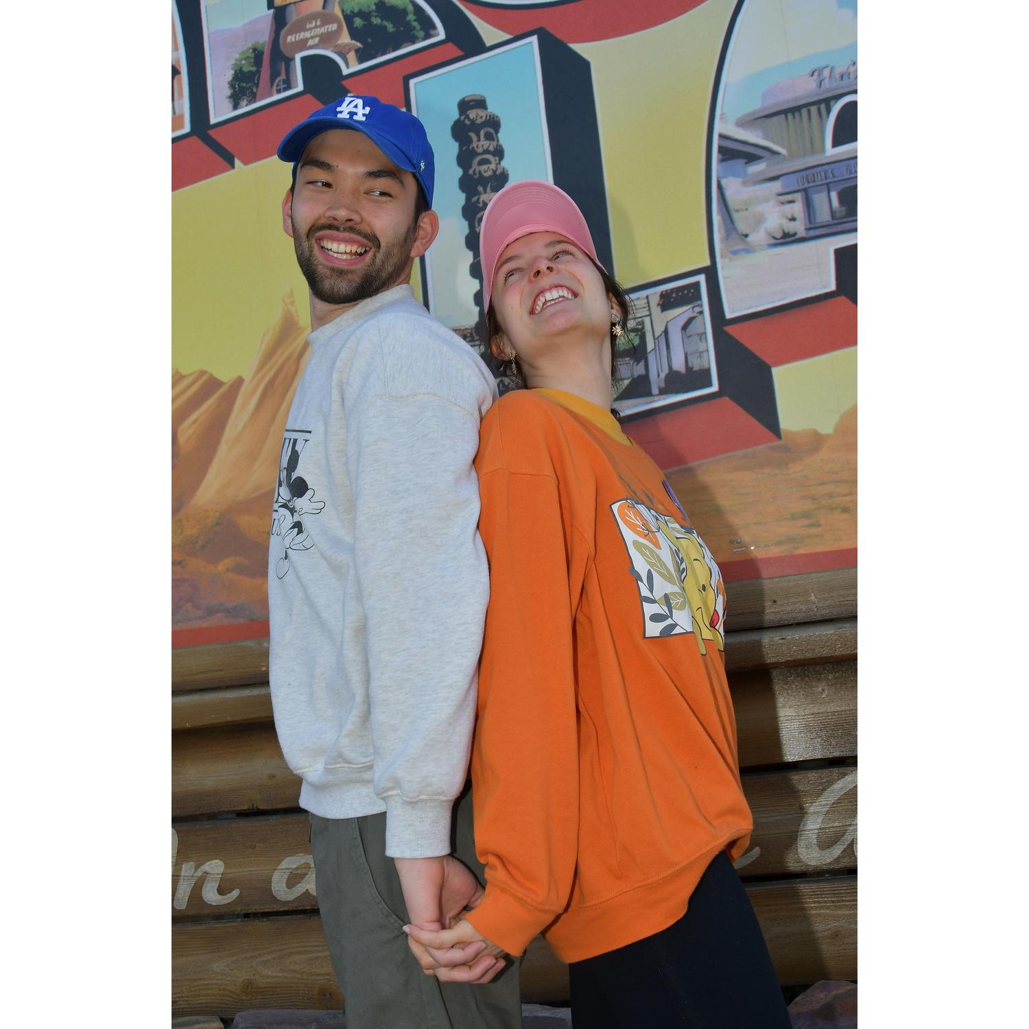 We got lucky a family sold us their two day park hopper tickets for half price!! So first day Disney second day California Adventure!