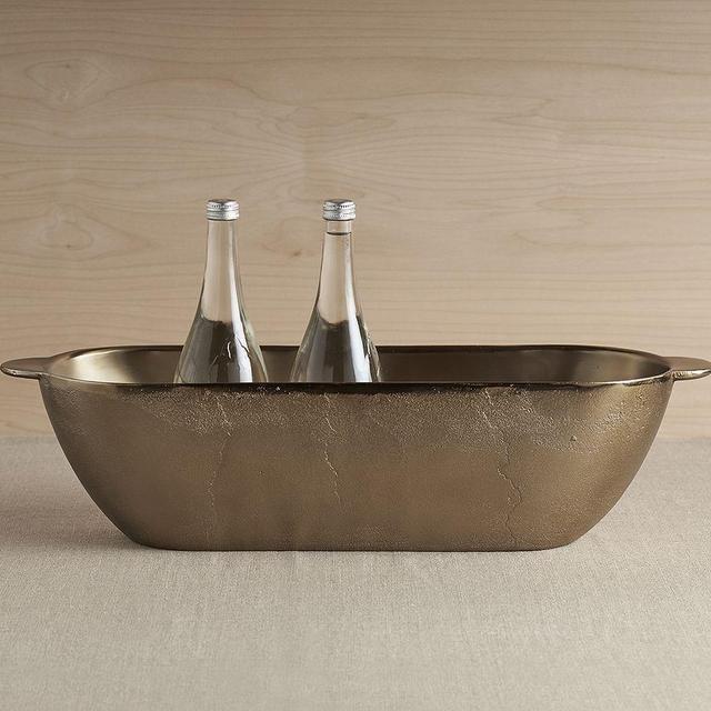 Stinson Aluminum Beverage Trough, Gold