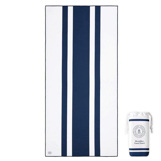 Deepwater Blue Microfiber Beach & Travel Towel