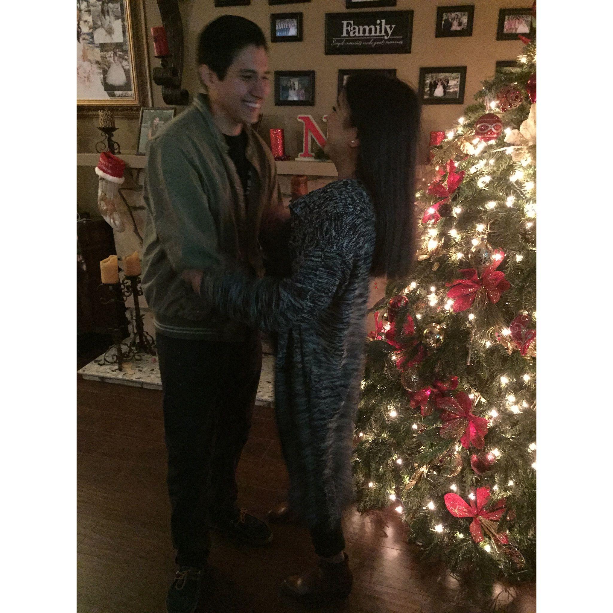 Our first Christmas together