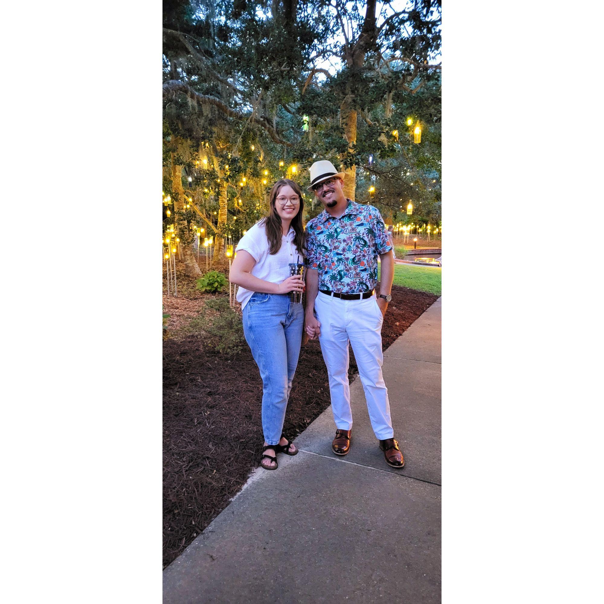 The day Isaiah asked Ashleigh to be his girlfriend and the first photo they took together