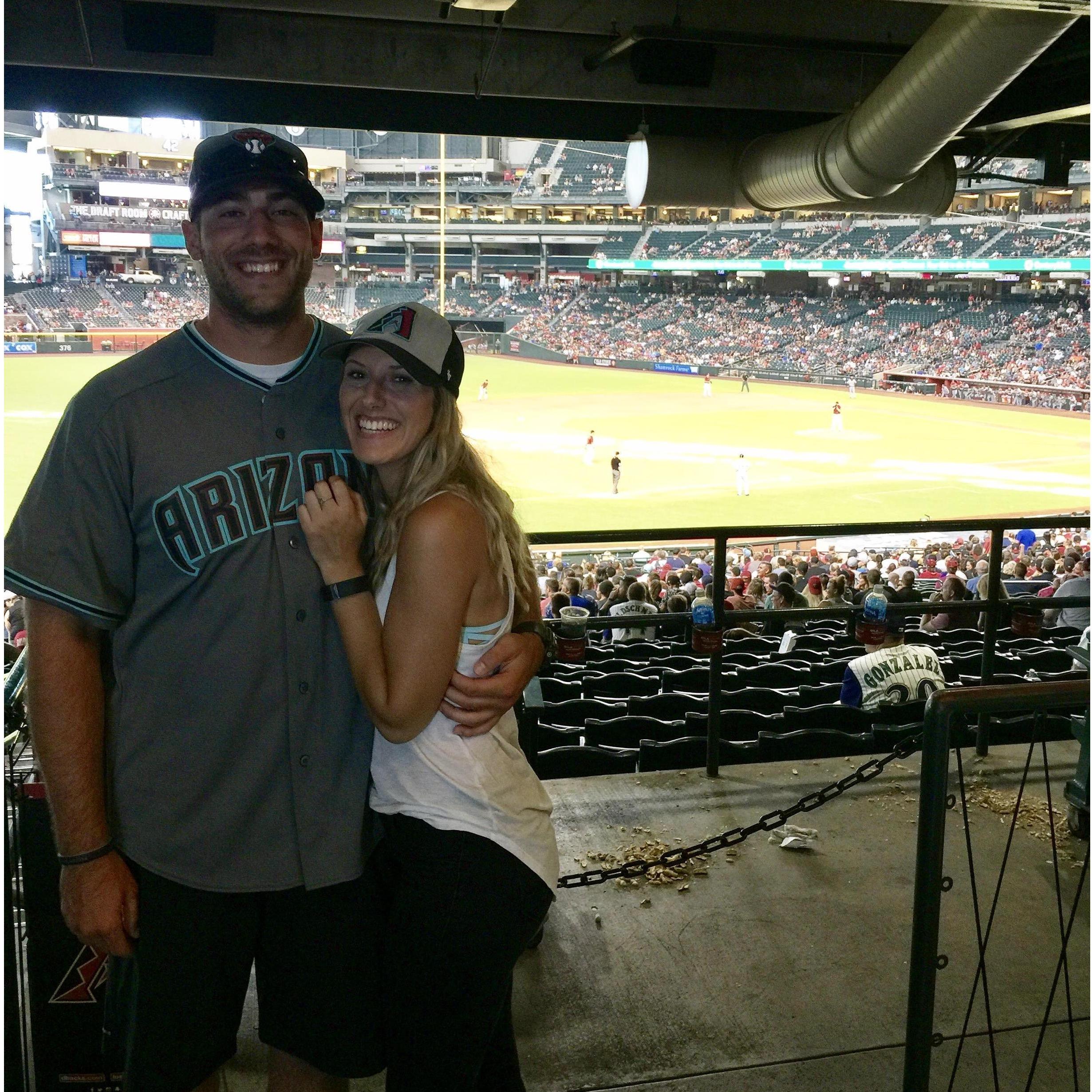 July 2016; Phoenix, AZ
AZ Diamondbacks game
