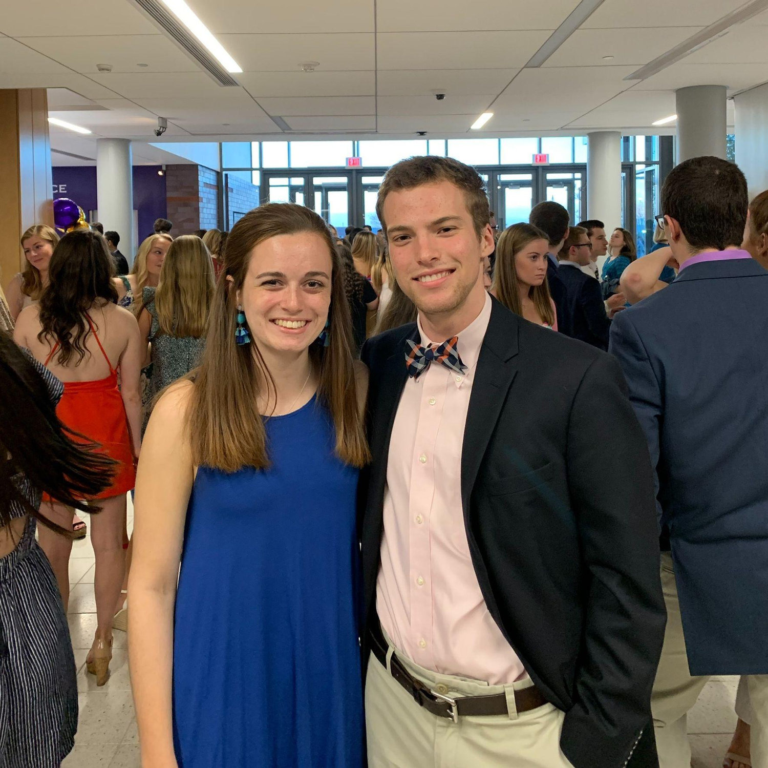 One of our first photos together, Emma and Max at the 2019 Crusader Awards.