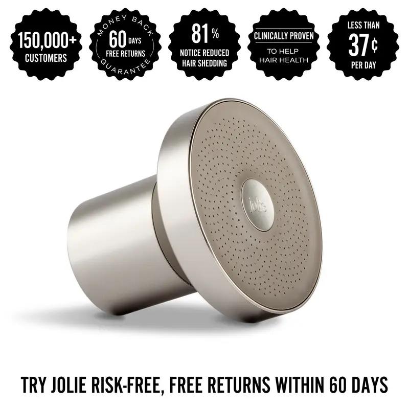 The Jolie Filtered Showerhead - Brushed Nickle