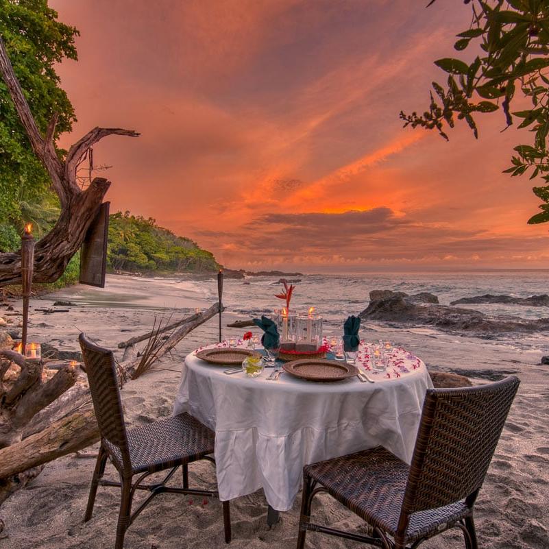 Romantic Dinner for Two - Honeymoon