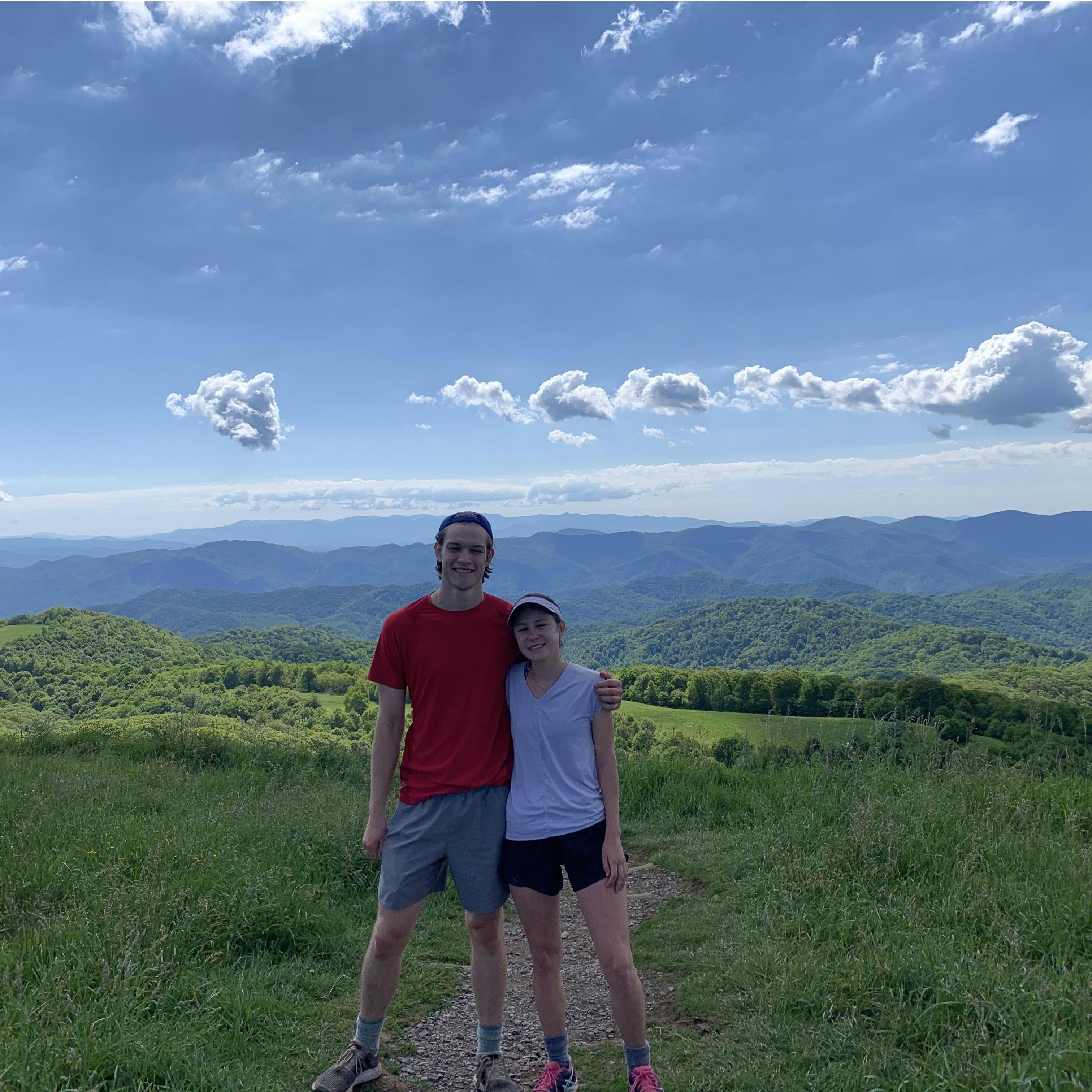 6.13.2020
Backpacking together at Max Patch!
