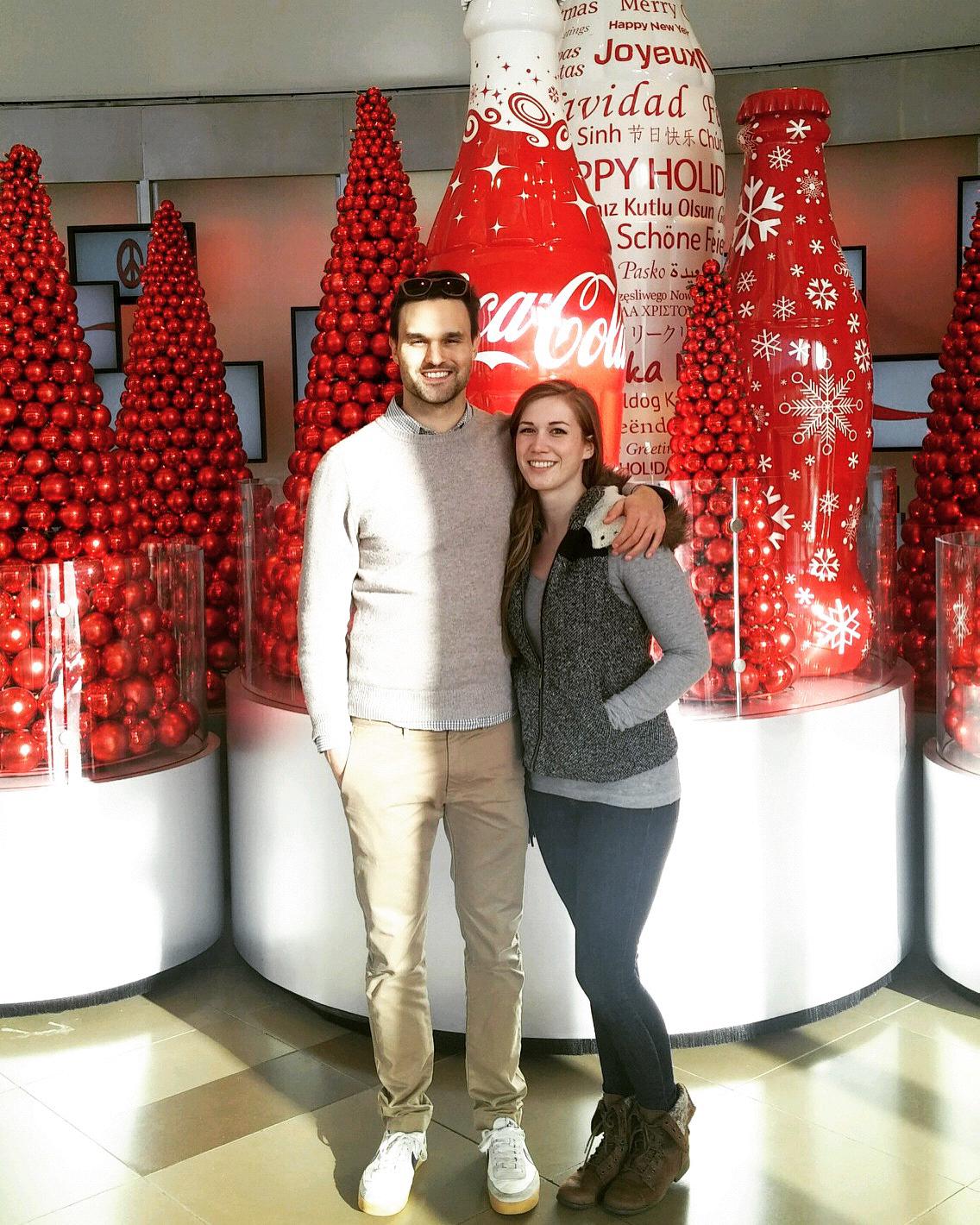 At the Coca Cola Factory in Atlanta, GA