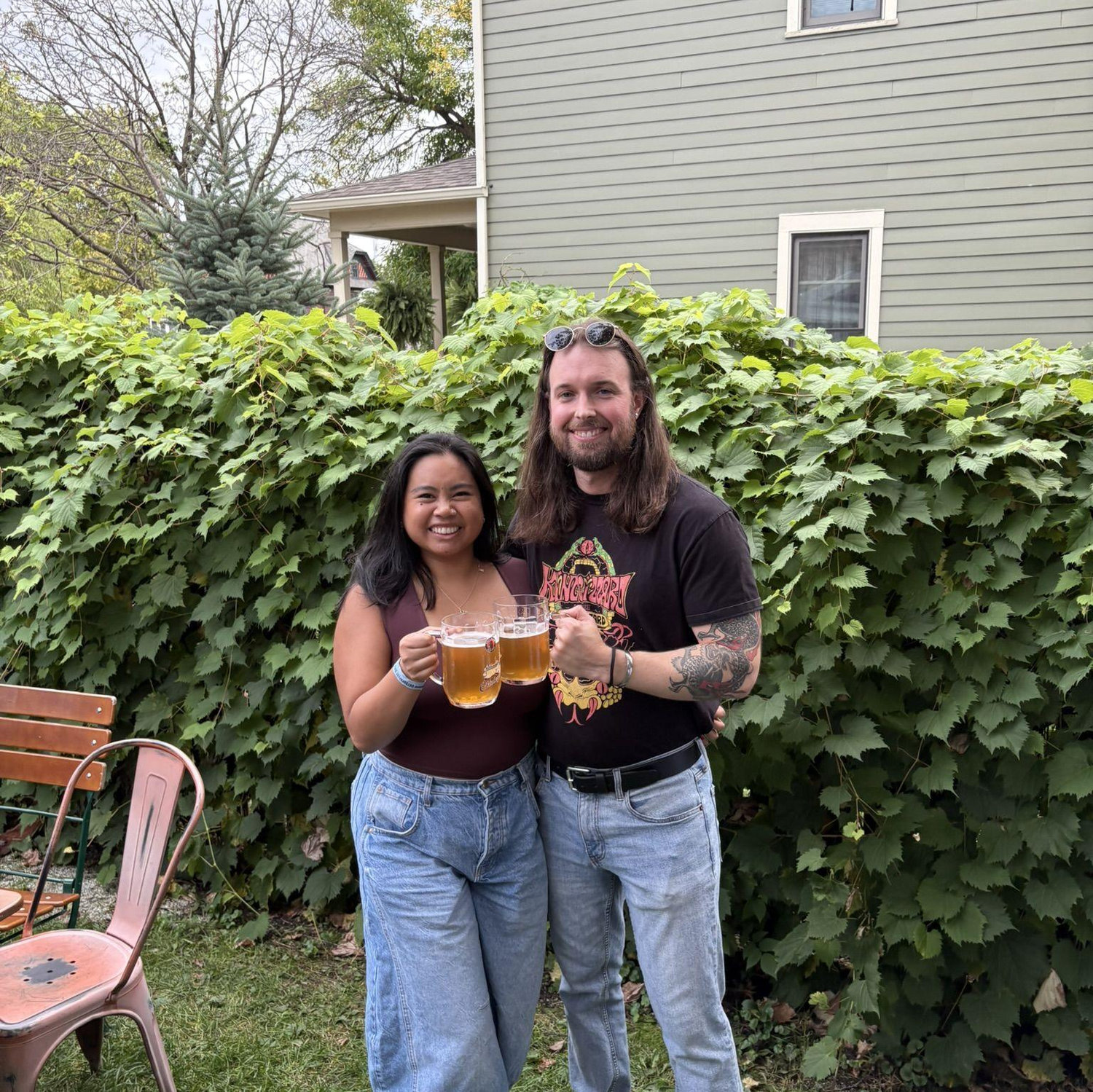 2025 - Saint Paul, MN - Ziggy zaggy-ing with friends for Octoberfest
