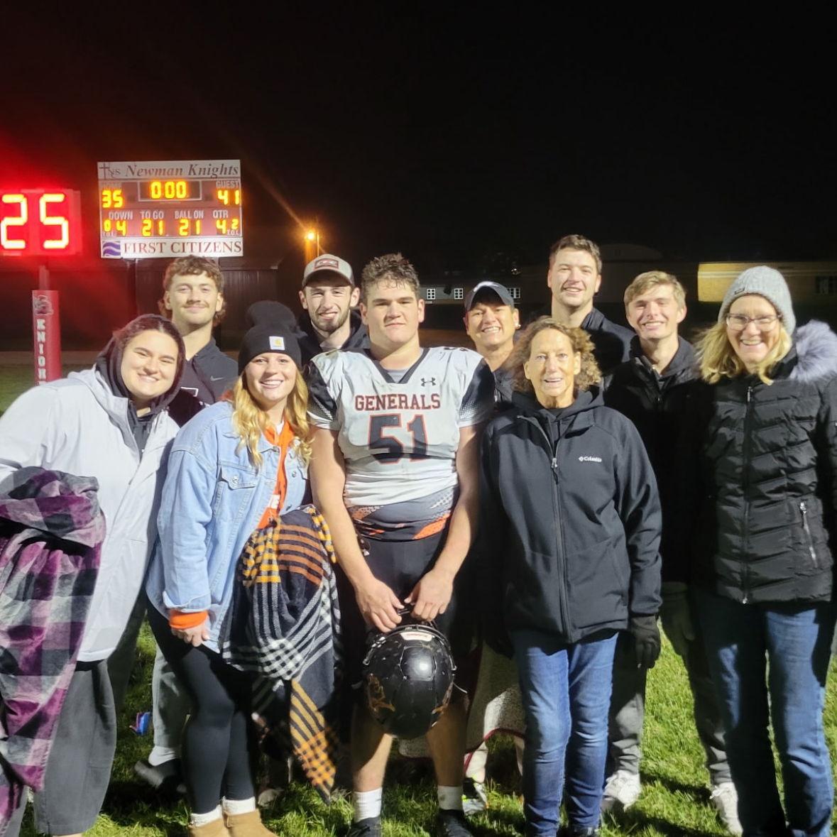 Ky's football season, a playoff upset WIN!