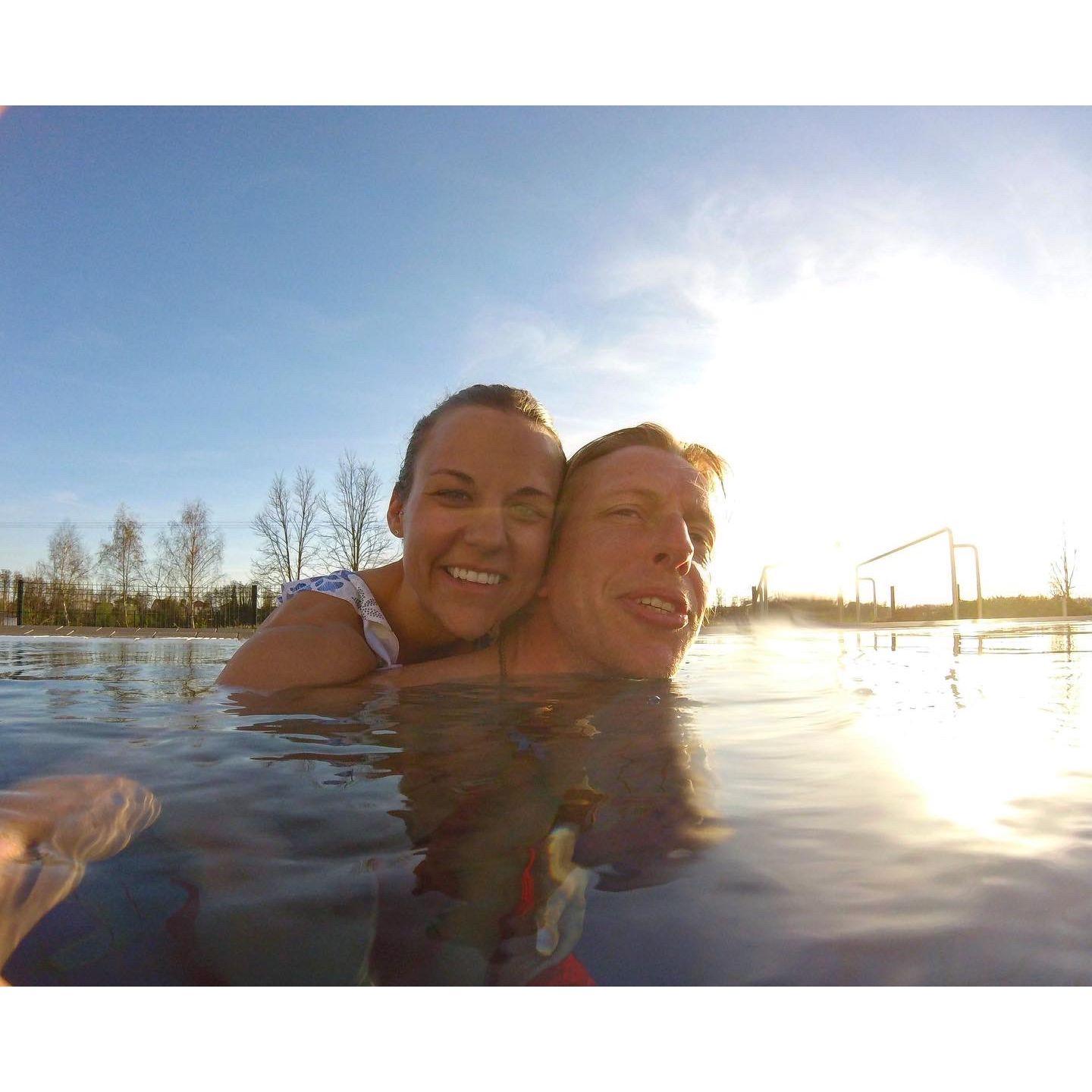 Hot springs in Slovenia.