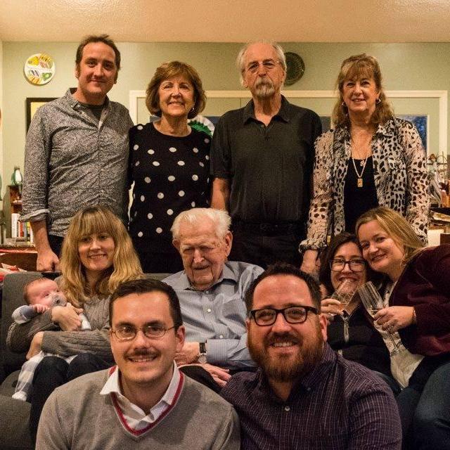 Xander's family with the patriarch James Miller. He will be there with us in spirit. He was so happy to finally get an Eagle Scout grandson.