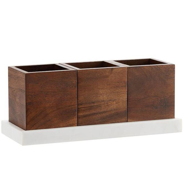 Chateau Marble Flatware Caddy