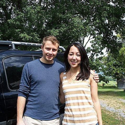Justin's first visit to Emily's hometown (Vermont, September 2010)