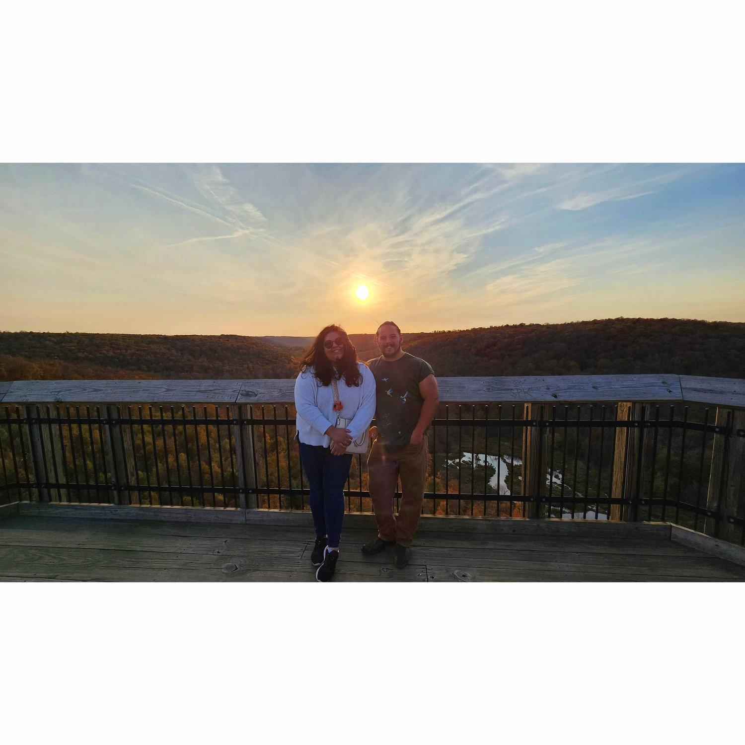 In the mountains of PA with the friend group!