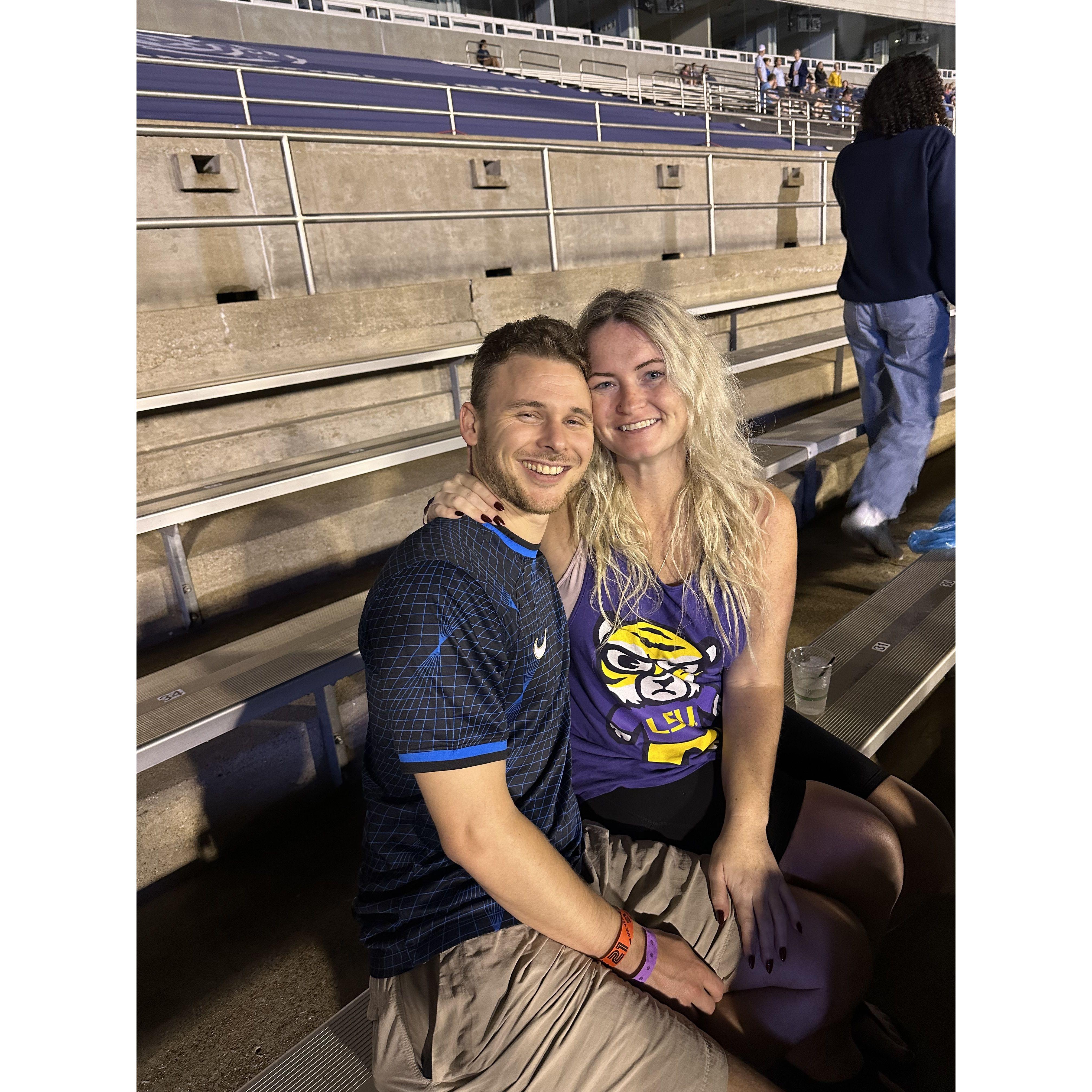 Soccer game with friends in Chattanooga