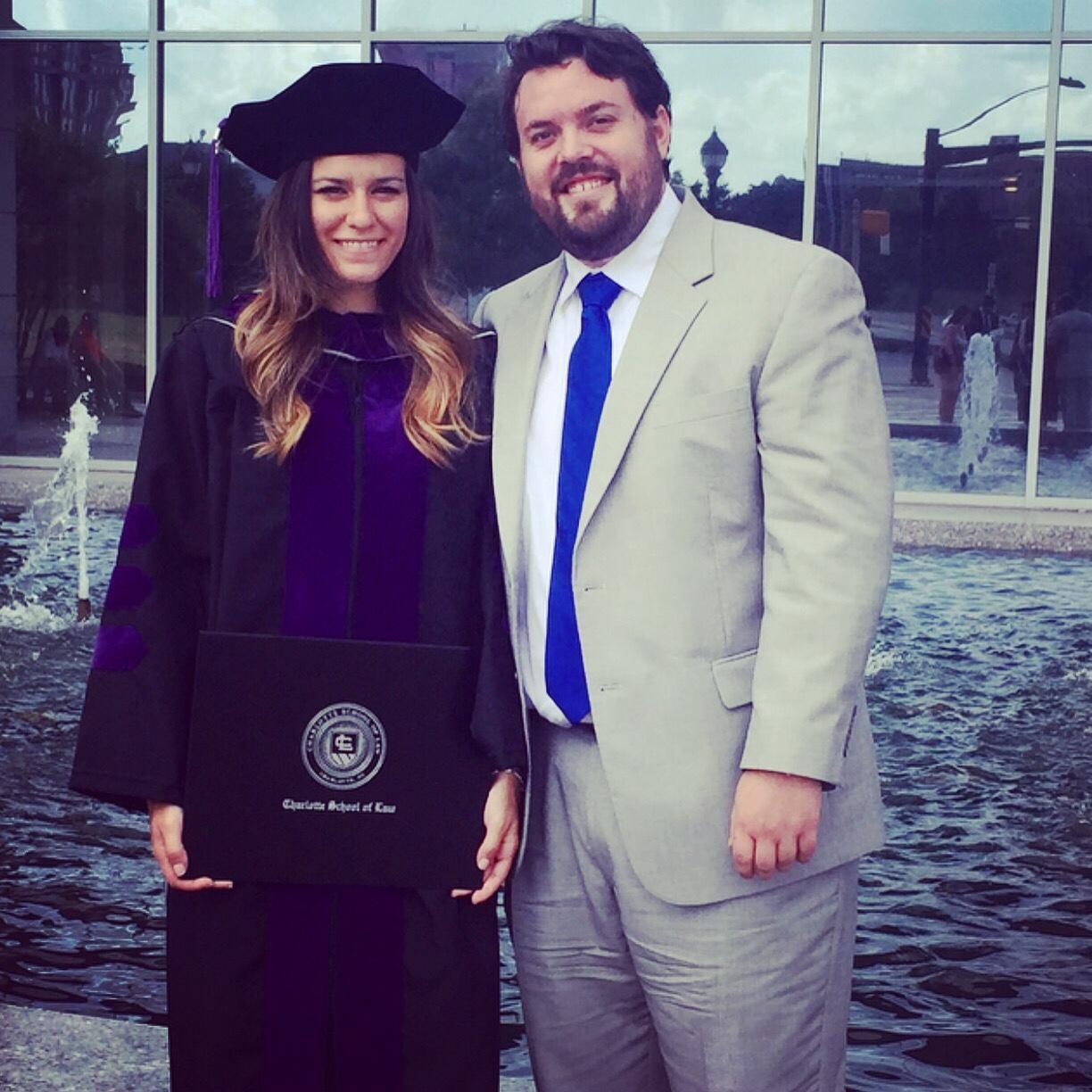 Iva graduates law school! (May 2015)