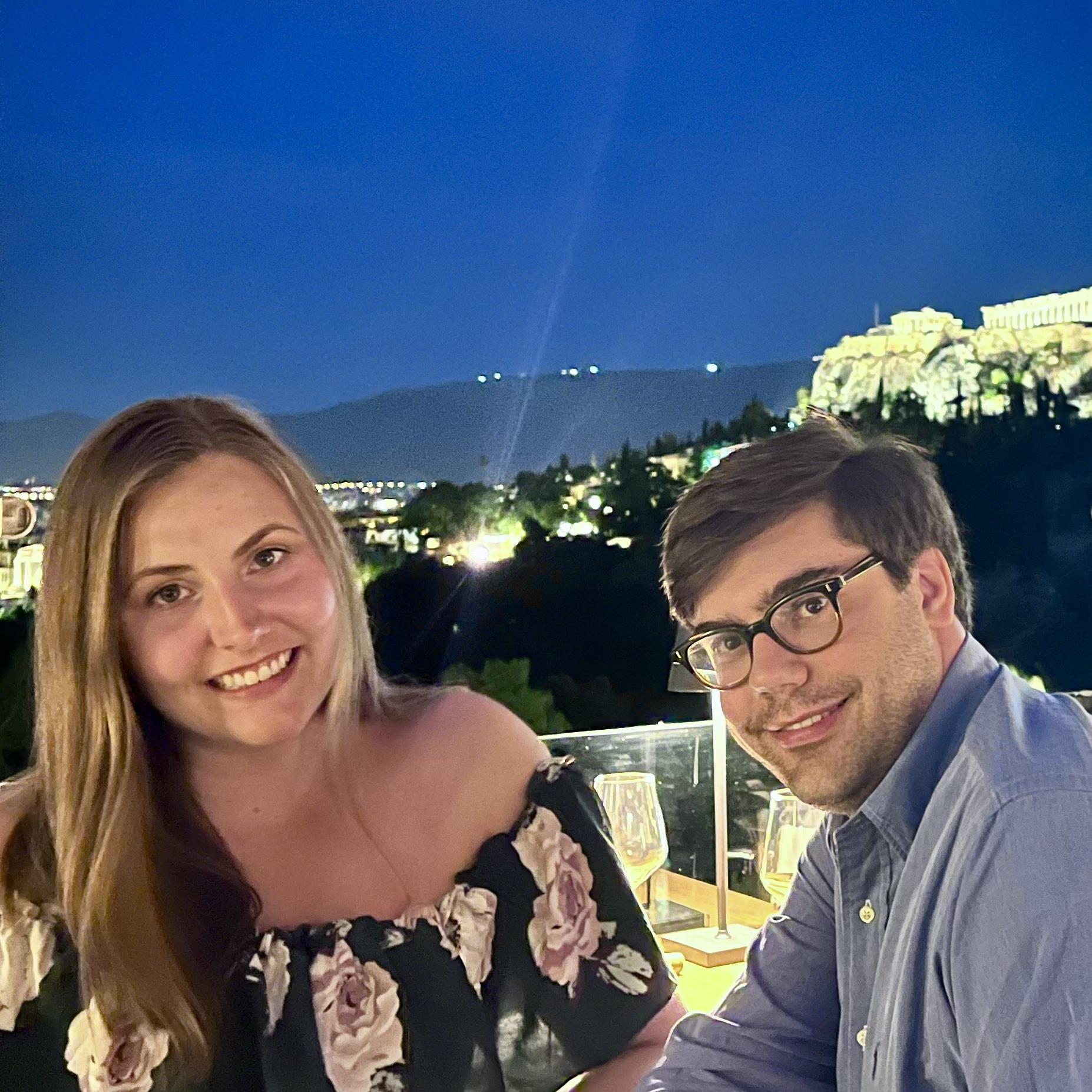 June 2023 Greece trip for the wedding of one of Audrey’s close college friends, Elisabeth!