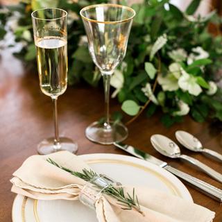 Hammertone Champagne Flute
